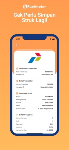 Fuelmeter screenshot