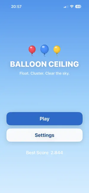 Balloon Ceiling screenshot 1