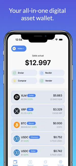 Terusa Wallet screenshot 1