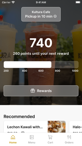 Kultura Cafe Screenshot