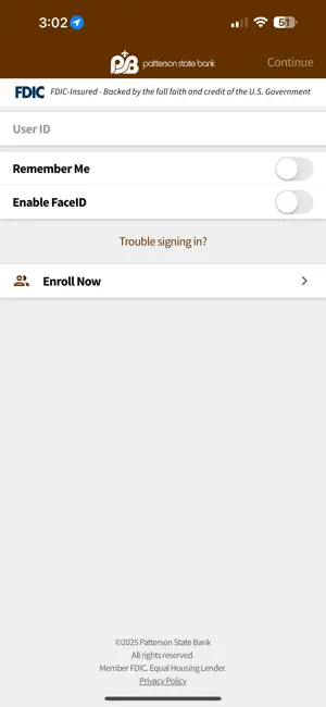 Patterson State Bank screenshot 4