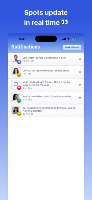 PinSpots: Spots from friends screenshot 2
