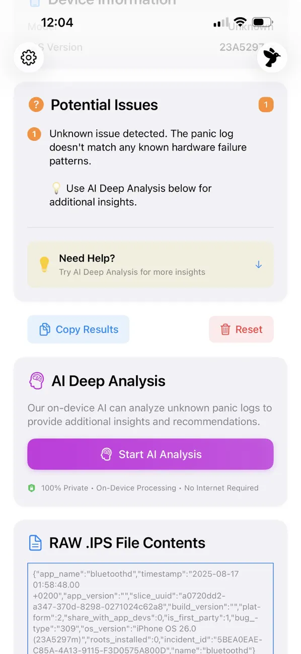 #3. PanicFix (iOS) Av: Bart Tarasewicz