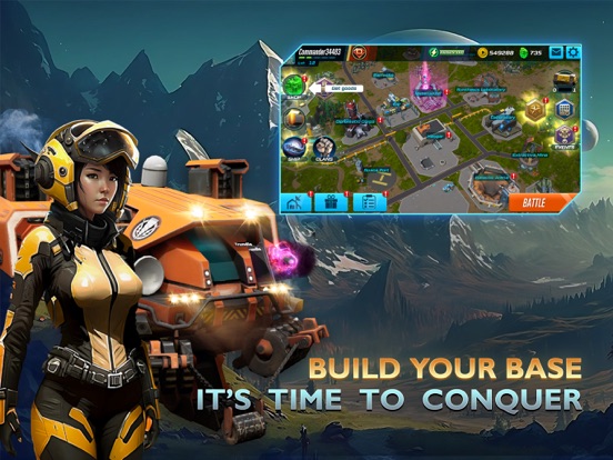 Mech & Aliens: Robot Battle iPad screenshot 3 - Games app