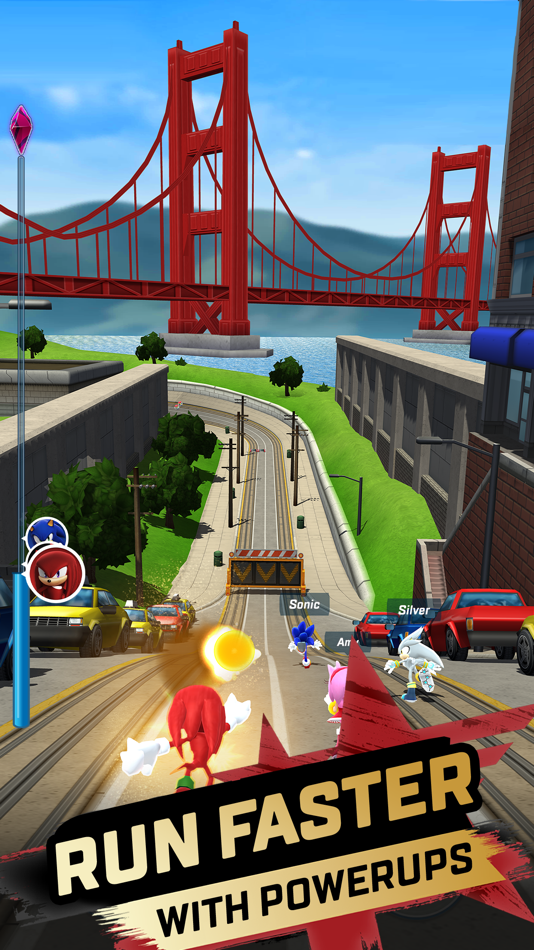 #4. Sonic Forces: Run Battle Game (iOS) От: SEGA