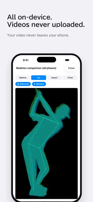 SwingDiff: Golf Swing Analyzer screenshot 4