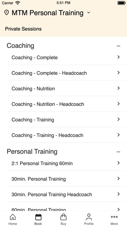 MTM Personal Training