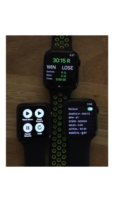Screenshot #2 pour Quicktap Tennis Scorekeeper
