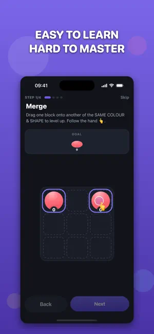 Hepta - Merge Puzzle screenshot 2