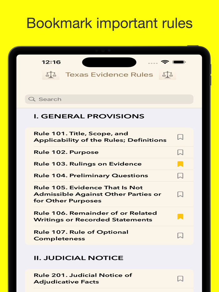 Texas Evidence Rules
