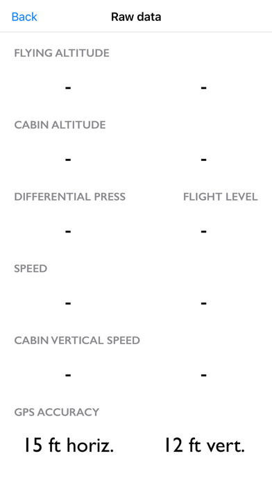 Pressurization Screenshot