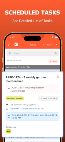 NextMinute App screenshot