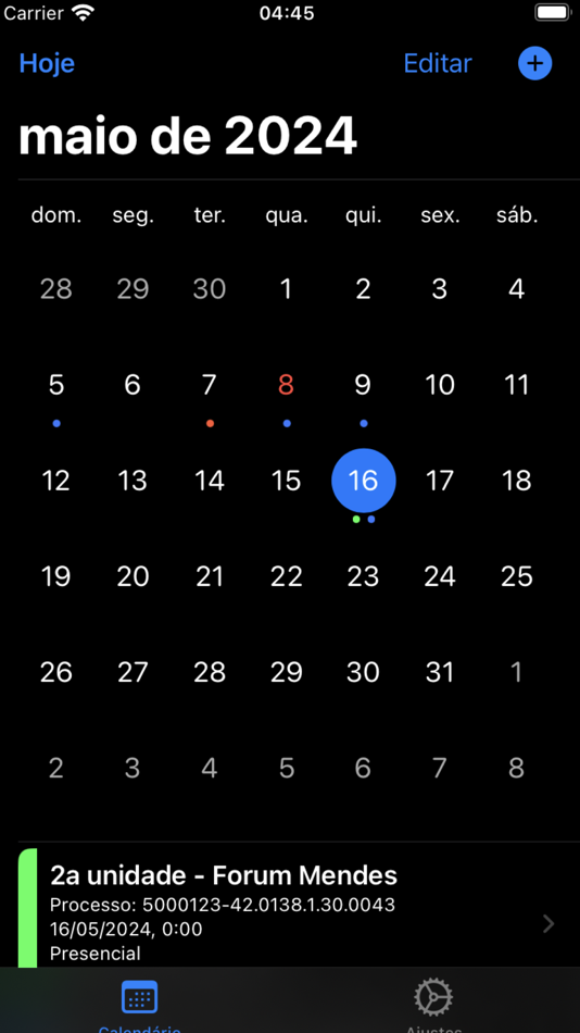 #2. Legal Calendar (iOS) 由: DocPocket Tecnologia da Informacao Ltda