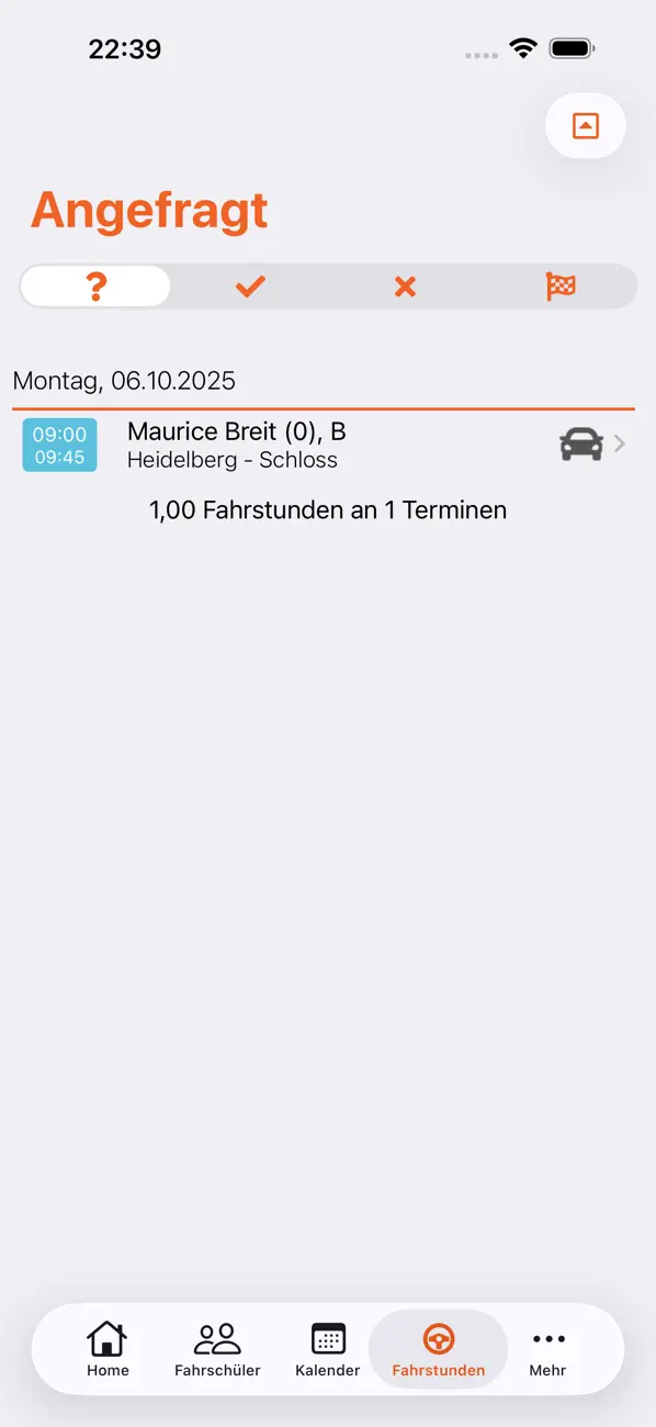 Screenshot #2 pour 4Fahrt Lehrer