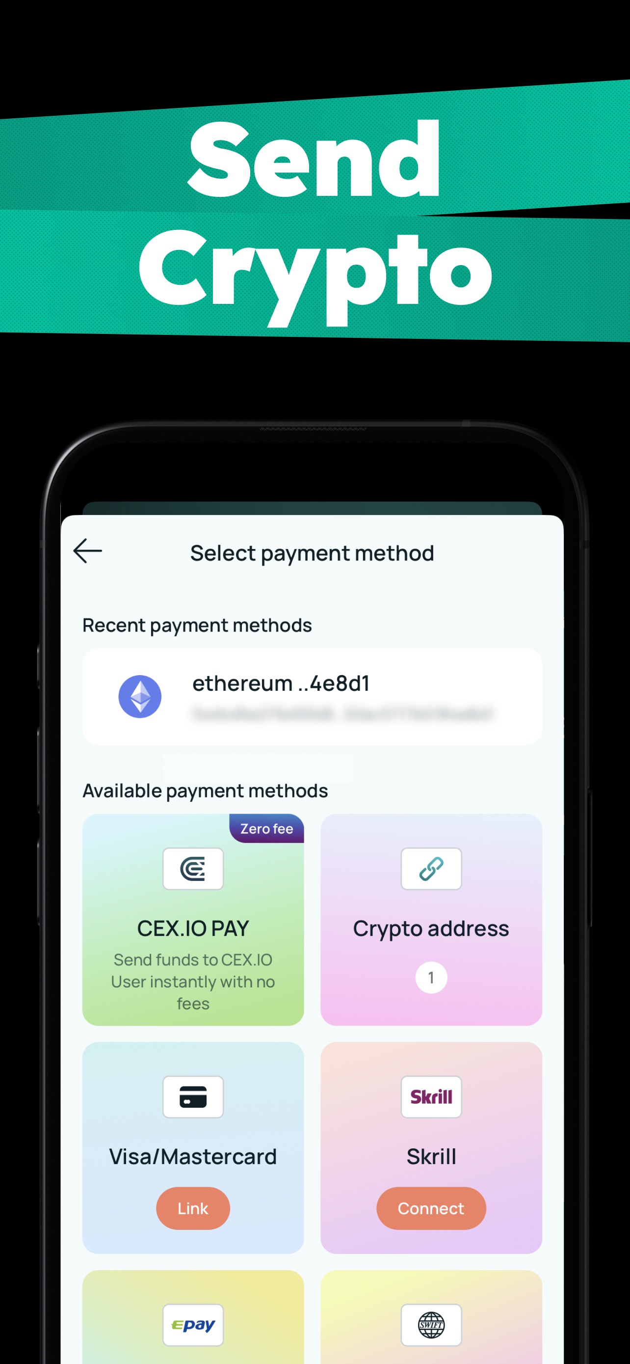 CEX.IO: Crypto Wallet/Exchange screenshot 7