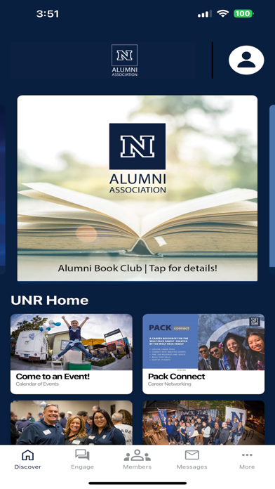 Screenshot #2 pour Nevada Alumni App