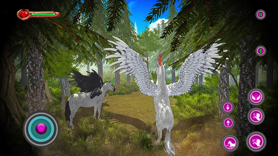 #1. Unicorn Flying Horse Simulator (iOS) 由: Iqra Naseem