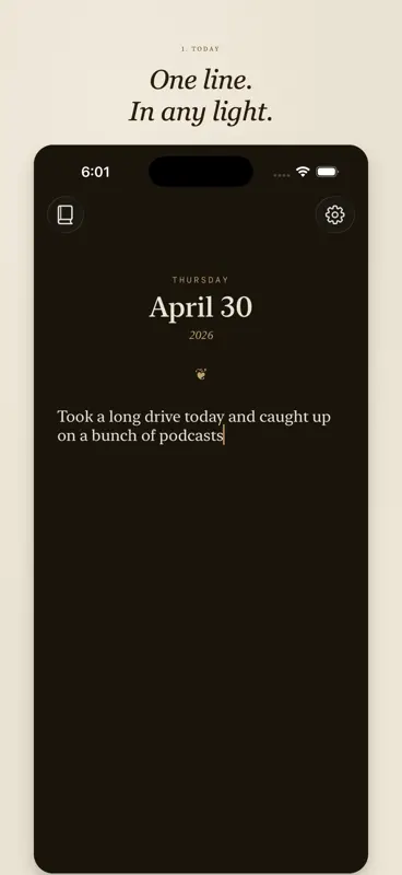 One Line in Time screenshot 1 of 5