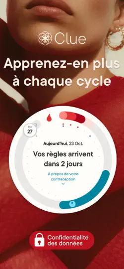 Capture d'écran de Clue Calendrier Des Règles sur iPhone 1