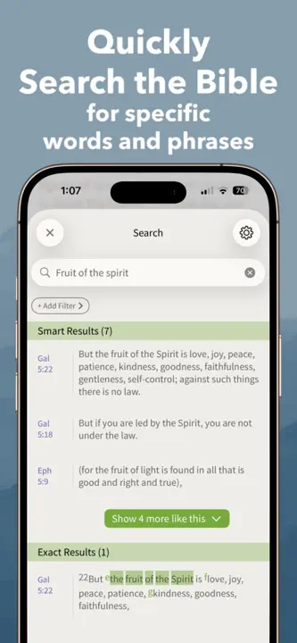 NIV Bible App + : capture d’écran 8 sur 10