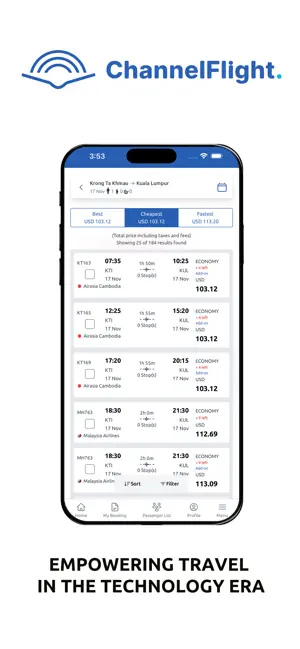 ChannelFlight screenshot 2