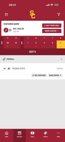 USC Trojans Game Day screenshot