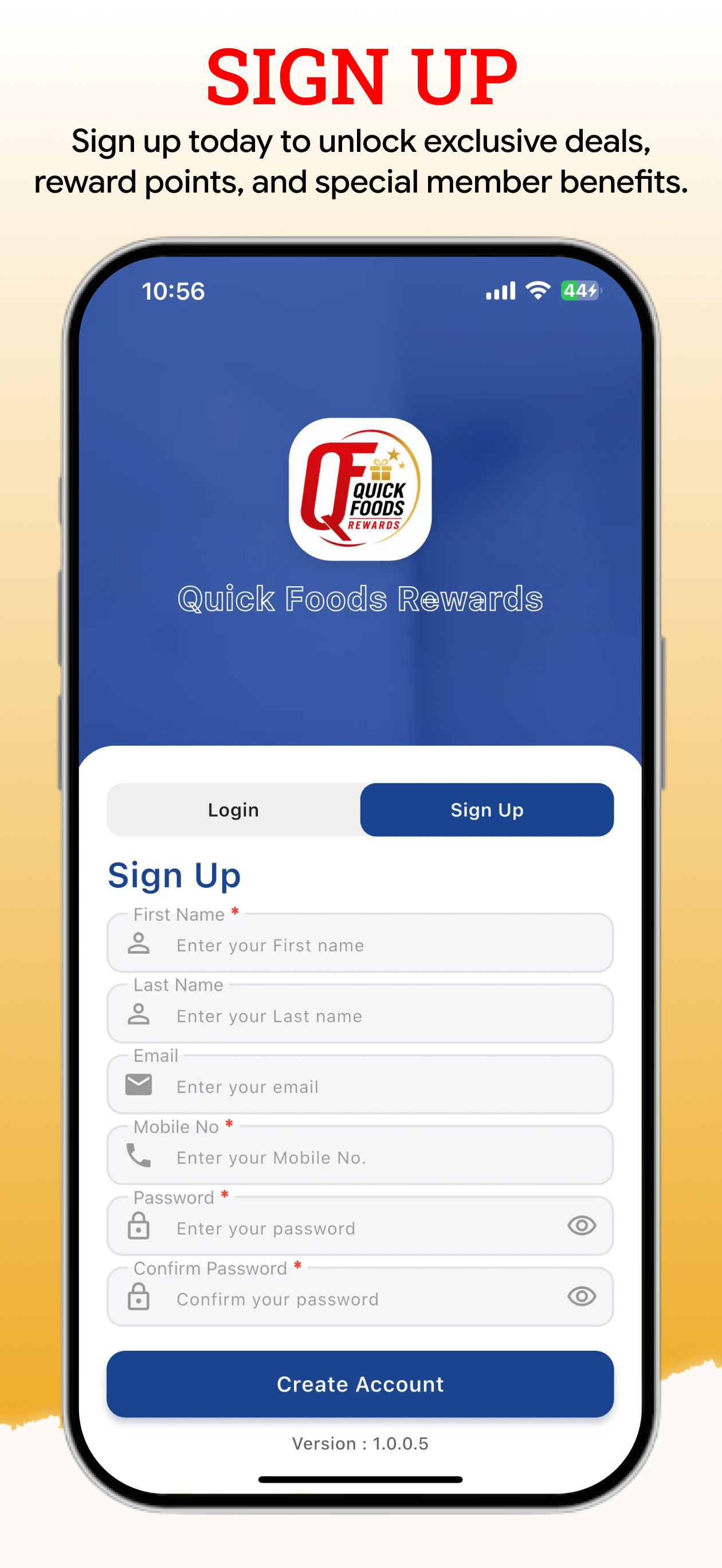 Quick Foods Rewards screenshot 2