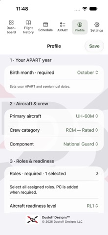App screenshot
