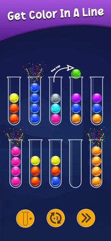 Ball Sort Games - Get Color iPhone screenshot