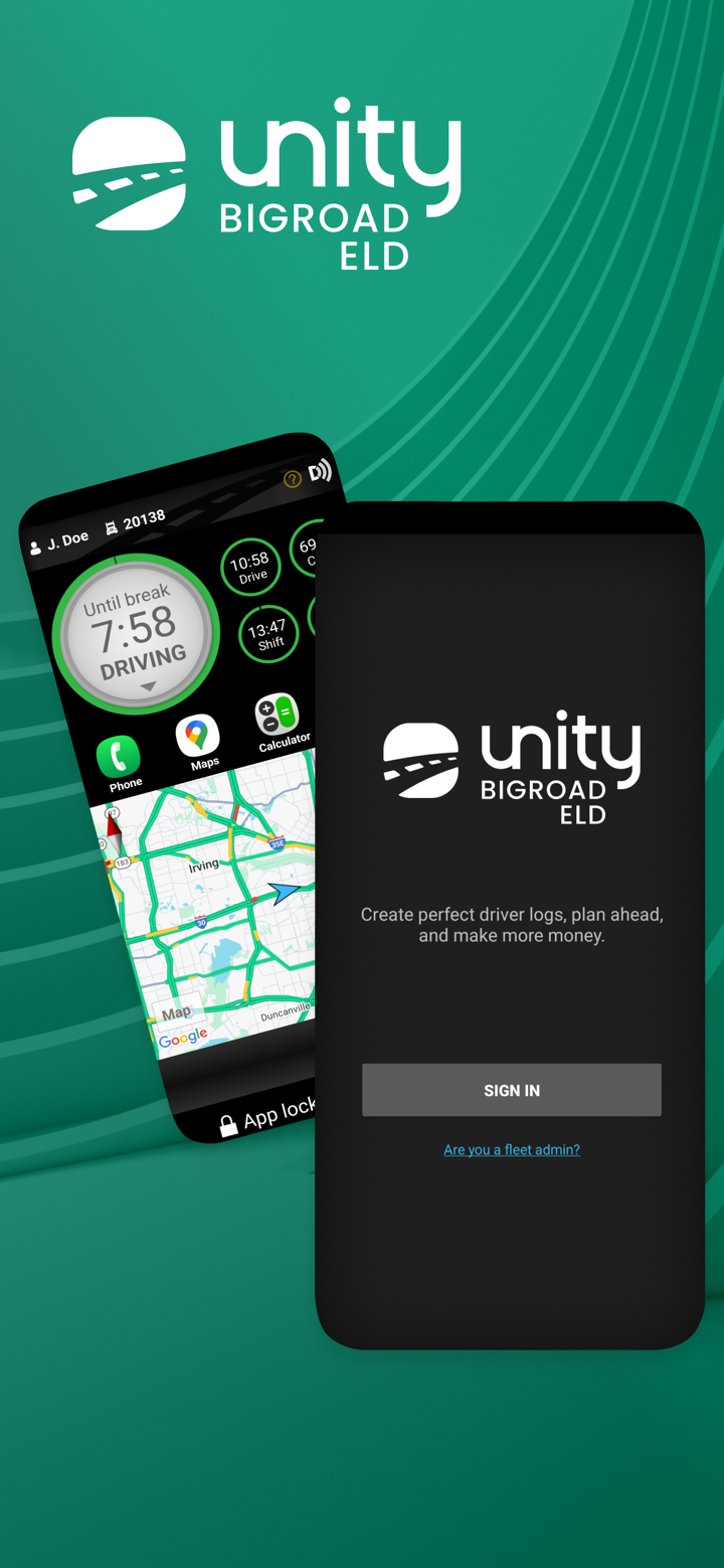 BigRoad ELD screenshot 1