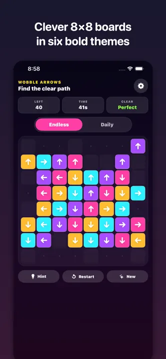 Wobble Arrows - Unblock Puzzle screenshot 2