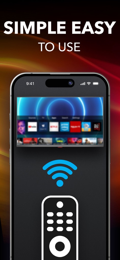 Universal Remote TV Control - Conectividade Simples Intuitiva