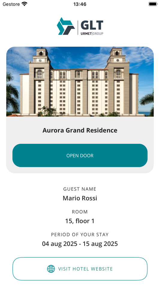 #1. GLT Access - URMET (iOS) 由: Ubaldo SBRASCIA