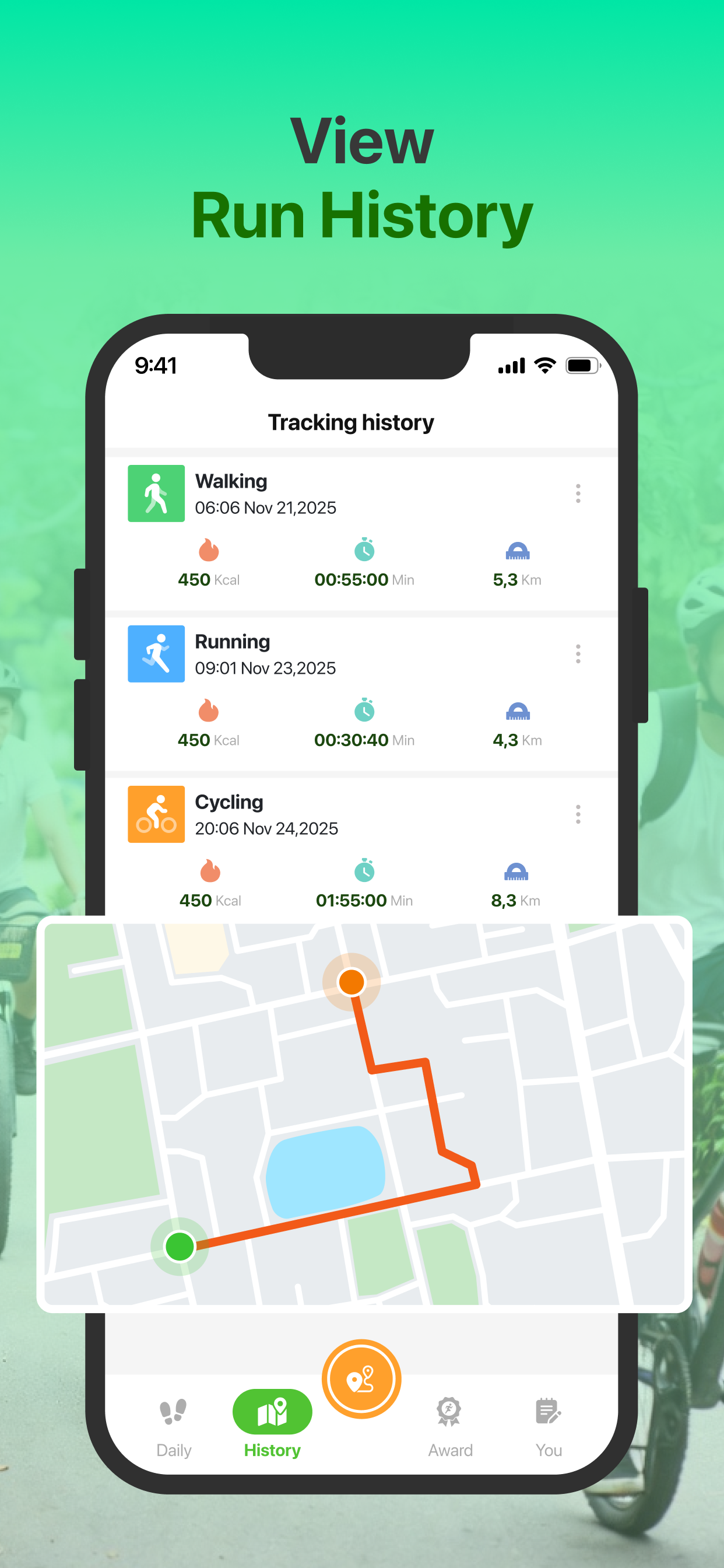 Step Diary: Daily Pedometer