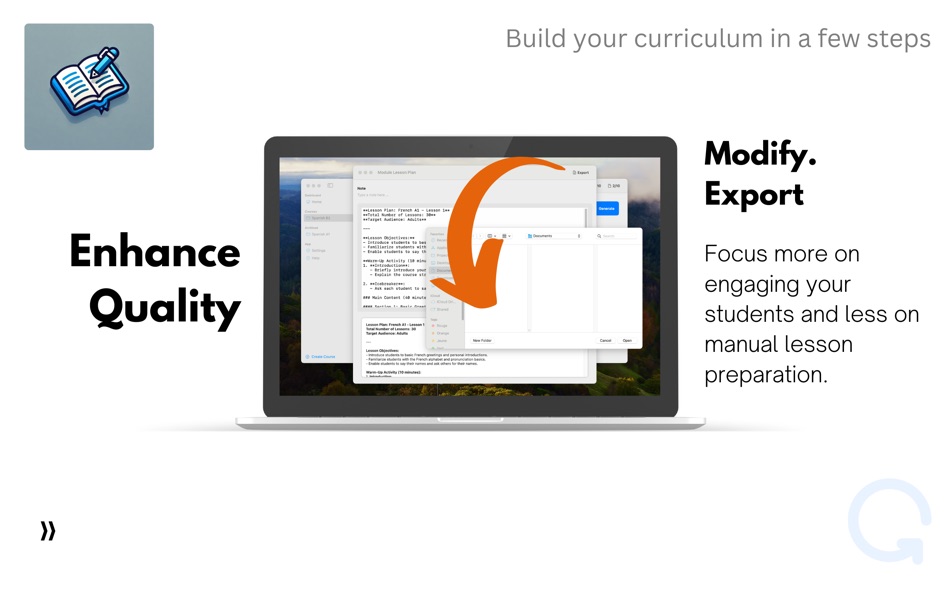 #5. Class Plan Creator (macOS) Podle: LMT Digital Creations