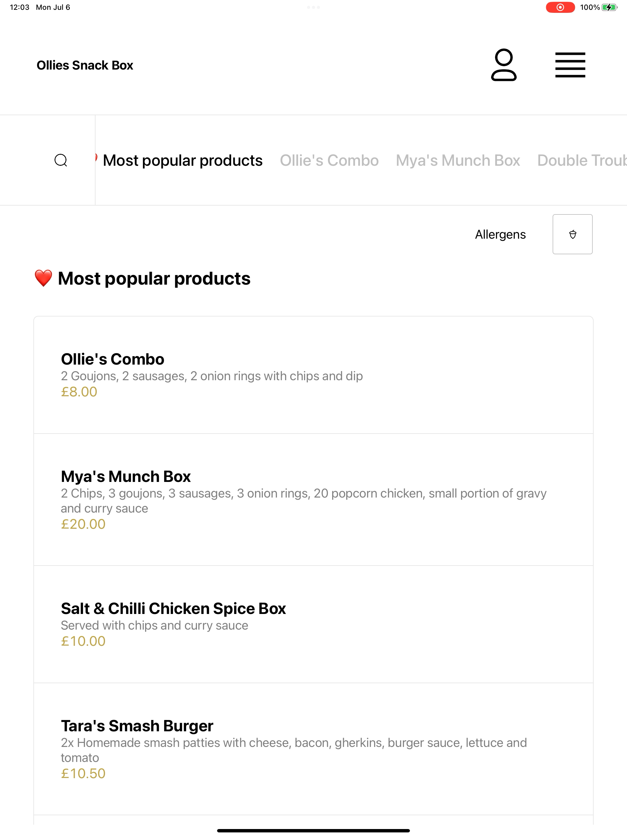 Ollies Snack Box screenshot 7