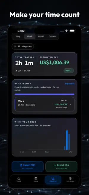 DayDraft: Plan, Track & Bill screenshot 2
