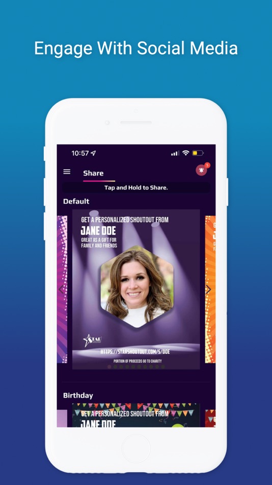 #5. Star Shoutout Studio (iOS) Podle: Star Shoutout Inc.