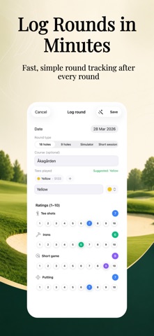 PostRound: Golf Journal Screenshot 2 of 6