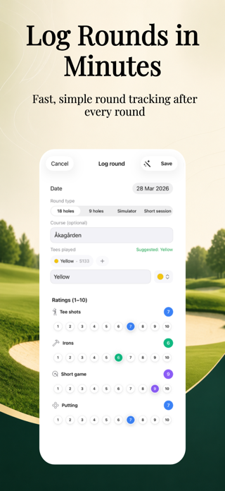 PostRound: Golf Journal Screenshot 2 of 6
