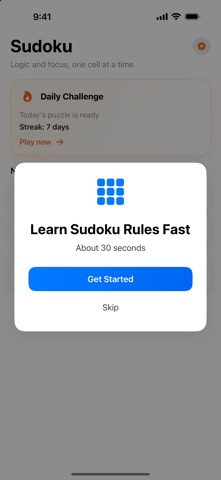 Sudoku - Daily Logic Puzzle Screenshot 7 of 7