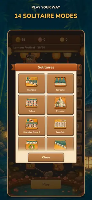 Capybara Solitaire: Onsen screenshot 1