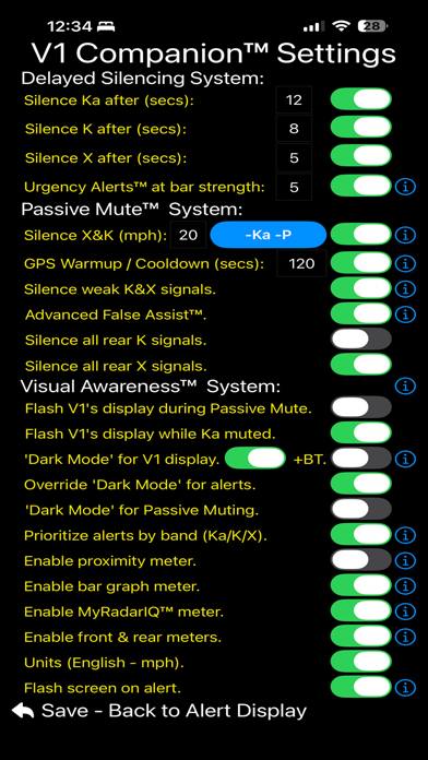 V1 Companion iPhone screenshot 4 - Utilities app