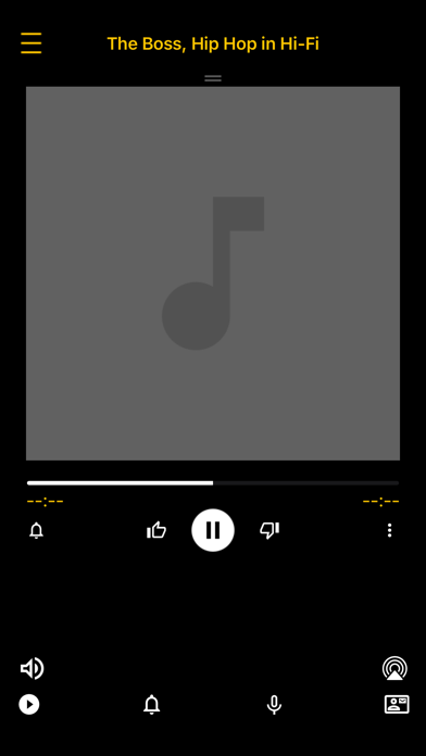 The Boss, Hip Hop in Hi-Fi app screenshot