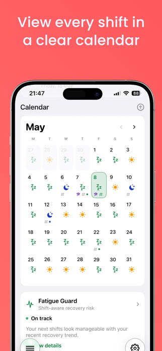 RotaFlow: Shift Rota Calendar Screenshot 4 of 8