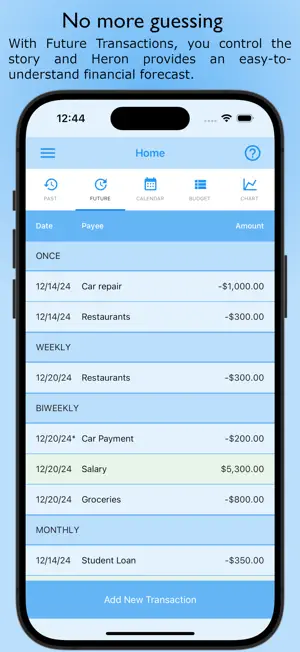 Heron: Budget Planner screenshot 3
