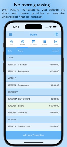 Heron: Budget Planner screenshot