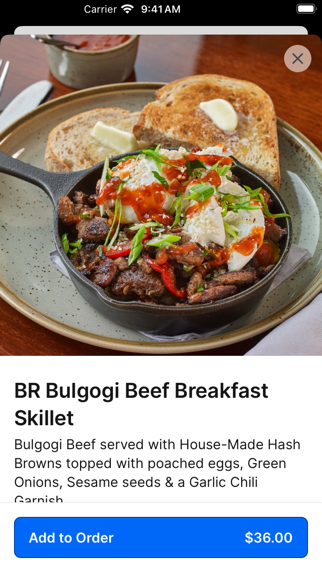 Alyce iPhone screenshot 4 - Food & Drink app