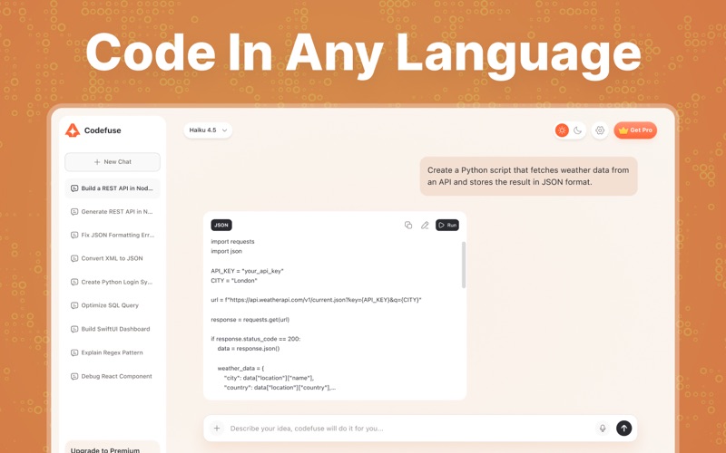 AI Sonnet - Chatbot Assistant iPhone screenshot