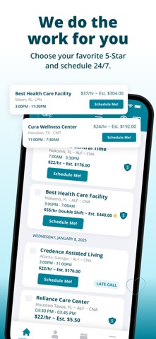 Coastal Care Staffing iPhone screenshot